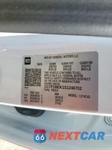 Zdjęcie 12 z 12 samochodu: 2025 GMC CANYON ELEVATION VIN:1GTP1BEK1S1246702 - miniatura