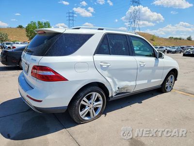 Trzecie zdjęcie samochodu z tyłu: 2014 MERCEDES-BENZ ML350 VIN:4JGDA5HB0EA439617 - miniatura