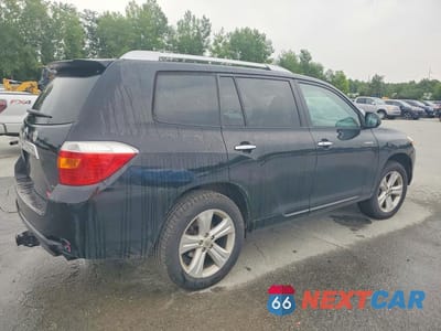 Trzecie zdjęcie samochodu z tyłu: 2010 TOYOTA HIGHLANDER LIMITED VIN:5TDDK3EH4AS006555 - miniatura