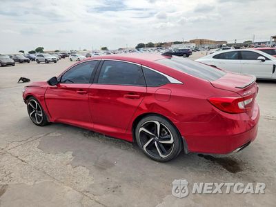 Drugie zdjęcie samochodu z przodu: 2022 HONDA ACCORD SPORT VIN:1HGCV1F30NA058781 - miniatura