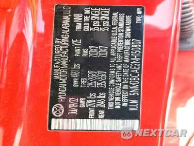 Zdjęcie 14 z 14 samochodu: 2022 HYUNDAI TUCSON SEL VIN:5NMJBCAE2NH150807 - miniatura