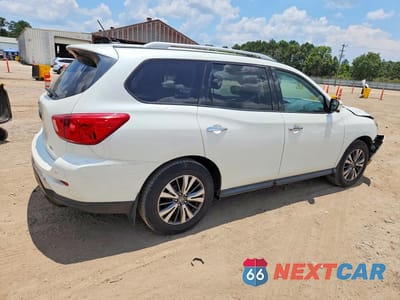 Trzecie zdjęcie samochodu z tyłu: 2017 NISSAN PATHFINDER S VIN:5N1DR2MN8HC633604 - miniatura