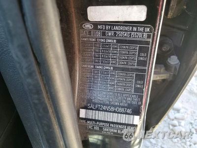 Zdjęcie 13 z 13 samochodu: 2008 LAND ROVER LR2 HSE TECHNOLOGY VIN:SALFT24N58H088746 - miniatura