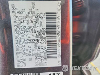 Zdjęcie 12 z 12 samochodu: 2011 TOYOTA TACOMA V6 VIN:3TMLU4EN8BM062548 - miniatura