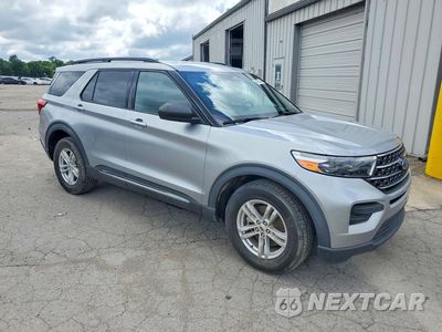 Czwarte zdjęcie samochodu z boku: 2020 FORD EXPLORER XLT VIN:1FMSK8DH2LGC00693 - miniatura