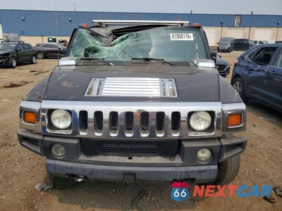 Piąte zdjęcie samochodu w środku: 2006 HUMMER H2 VIN:5GRGN23UX6H122495 - miniatura