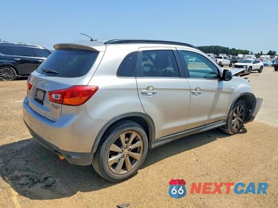 Trzecie zdjęcie samochodu z tyłu: 2013 MITSUBISHI OUTLANDER SPORT LE VIN:4A4AP5AU8DE023820 - miniatura