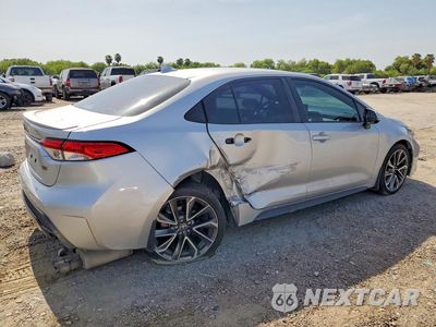 Trzecie zdjęcie samochodu z tyłu: 2020 TOYOTA COROLLA SE VIN:5YFS4RCE6LP021499 - miniatura