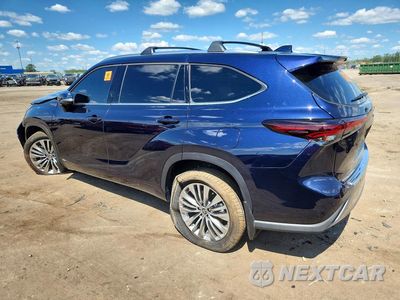 Drugie zdjęcie samochodu z przodu: 2026 TOYOTA HIGHLANDER HYBRID PLATINUM VIN:5TDEBRCH7TS713498 - miniatura