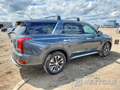Trzecie zdjęcie samochodu z tyłu: 2021 HYUNDAI PALISADE SEL VIN:KM8R2DHE3MU271640 - miniatura