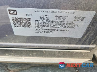 Zdjęcie 13 z 13 samochodu: 2023 CHEVROLET BOLT EUV LT VIN:1G1FY6S00P4198772 - miniatura