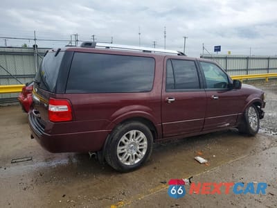 Trzecie zdjęcie samochodu z tyłu: 2011 FORD EXPEDITION EL LIMITED VIN:1FMJK2A59BEF25791 - miniatura
