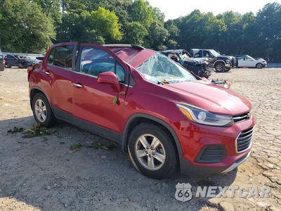 Czwarte zdjęcie samochodu z boku: 2019 CHEVROLET TRAX 1LT VIN:3GNCJLSB2KL119188 - miniatura