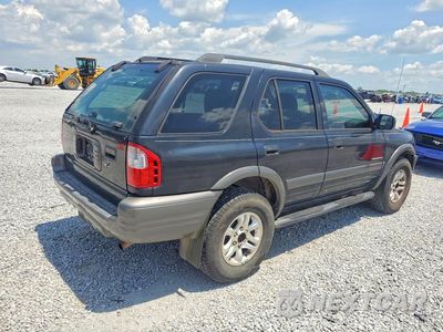 Trzecie zdjęcie samochodu z tyłu: 2003 ISUZU RODEO S VIN:4S2CK58W834313957 - miniatura