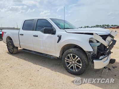 Czwarte zdjęcie samochodu z boku: 2021 FORD F150 SUPERCREW VIN:1FTFW1E80MKE40470 - miniatura