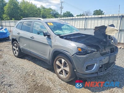 Czwarte zdjęcie samochodu z boku: 2021 JEEP CHEROKEE LIMITED VIN:1C4PJMDX3MD205482 - miniatura
