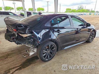 Trzecie zdjęcie samochodu z tyłu: 2025 TOYOTA COROLLA SE VIN:5YFS4MCE0SP249144 - miniatura