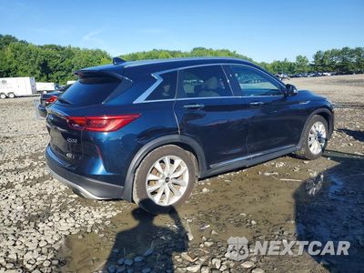 Trzecie zdjęcie samochodu z tyłu: 2019 INFINITI QX50 ESSENTIAL VIN:3PCAJ5M39KF102789 - miniatura