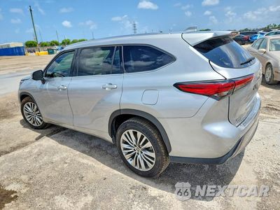 Drugie zdjęcie samochodu z przodu: 2023 TOYOTA HIGHLANDER PLATINUM VIN:5TDKDRAH4PS042779 - miniatura