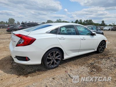 Trzecie zdjęcie samochodu z tyłu: 2019 HONDA CIVIC SPORT VIN:19XFC2F81KE022741 - miniatura