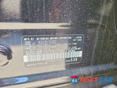 Zdjęcie 12 z 12 samochodu: 2026 MITSUBISHI ECLIPSE CROSS SE VIN:JA4ATWAA3TZ004124 - miniatura