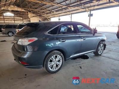 Trzecie zdjęcie samochodu z tyłu: 2010 LEXUS RX 450H VIN:JTJZB1BA5A2004335 - miniatura