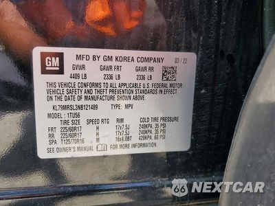 Zdjęcie 13 z 13 samochodu: 2022 CHEVROLET TRAILBLAZER LT VIN:KL79MRSL3NB121489 - miniatura