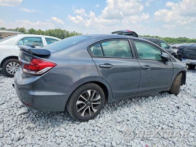 Trzecie zdjęcie samochodu z tyłu: 2013 HONDA CIVIC EXL VIN:2HGFB2F94DH524163 - miniatura