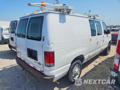 Trzecie zdjęcie samochodu z tyłu: 2014 FORD ECONOLINE E150 VAN VIN:1FTNE1EW3EDA56041 - miniatura