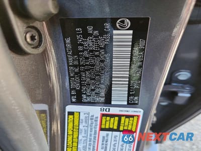 Zdjęcie 12 z 12 samochodu: 2025 LEXUS ES 300H BASE VIN:58ADA1C19SU056415 - miniatura