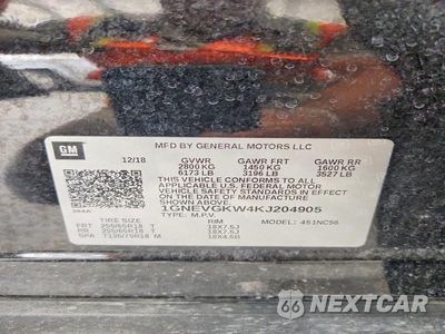 Zdjęcie 13 z 13 samochodu: 2019 CHEVROLET TRAVERSE LT VIN:1GNEVGKW4KJ204905 - miniatura