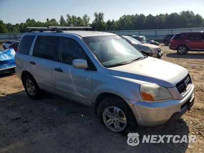 Czwarte zdjęcie samochodu z boku: 2003 HONDA PILOT EXL VIN:2HKYF18633H600230 - miniatura