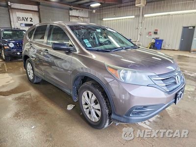 Czwarte zdjęcie samochodu z boku: 2014 HONDA CR-V LX VIN:2HKRM4H39EH713605 - miniatura