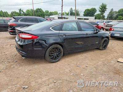 Trzecie zdjęcie samochodu z tyłu: 2016 FORD FUSION TITANIUM PHEV VIN:3FA6P0SU6GR363263 - miniatura