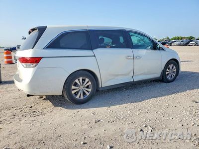 Trzecie zdjęcie samochodu z tyłu: 2015 HONDA ODYSSEY EXL VIN:5FNRL5H67FB106010 - miniatura