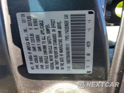 Zdjęcie 12 z 12 samochodu: 2009 HONDA ACCORD LXP VIN:1HGCP26409A185111 - miniatura