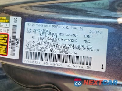 Zdjęcie 13 z 13 samochodu: 2016 TOYOTA TACOMA TRD SPORT VIN:5TFSZ5AN6GX044107 - miniatura