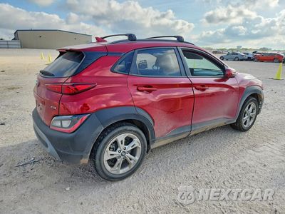 Trzecie zdjęcie samochodu z tyłu: 2022 HYUNDAI KONA SEL VIN:KM8K6CAB0NU841546 - miniatura