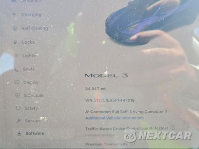 Zdjęcie 9 z 12 samochodu: 2023 TESLA MODEL 3 VIN:5YJ3E1EA5PF447019 - miniatura