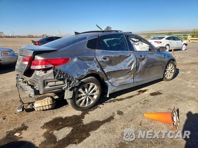 Trzecie zdjęcie samochodu z tyłu: 2018 KIA OPTIMA EX VIN:5XXGU4L30JG199938 - miniatura