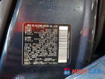 Zdjęcie 13 z 13 samochodu: 2014 NISSAN JUKE SV VIN:JN8AF5MV2ET359933 - miniatura