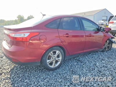 Trzecie zdjęcie samochodu z tyłu: 2014 FORD FOCUS SE VIN:1FADP3F25EL310891 - miniatura