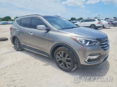 Czwarte zdjęcie samochodu z boku: 2017 HYUNDAI SANTA FE SPORT 2.0T ULTIMATE VIN:5XYZW4LA8HG424193 - miniatura