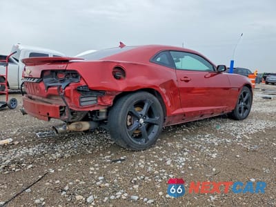 Trzecie zdjęcie samochodu z tyłu: 2014 CHEVROLET CAMARO LT VIN:2G1FB1E38E9242070 - miniatura