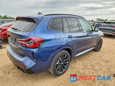 Trzecie zdjęcie samochodu z tyłu: 2023 BMW X3 XDRIVE30I VIN:5UX53DP06P9P76194 - miniatura