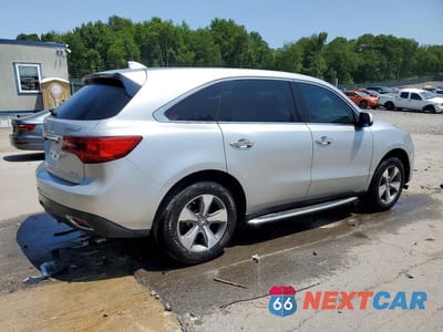 Trzecie zdjęcie samochodu z tyłu: 2014 ACURA MDX VIN:5FRYD4H21EB007292 - miniatura