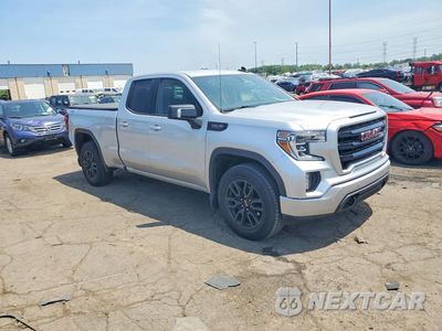 Czwarte zdjęcie samochodu z boku: 2019 GMC SIERRA K1500 ELEVATION VIN:1GTR9CED3KZ234089 - miniatura