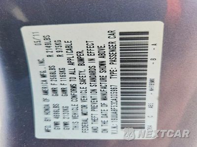 Zdjęcie 13 z 13 samochodu: 2012 ACURA TL VIN:19UUA8F53CA005967 - miniatura