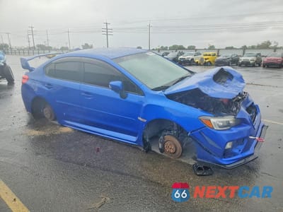 Czwarte zdjęcie samochodu z boku: 2015 SUBARU WRX STI LAUNCH EDITION VIN:JF1VA2W62F9806197 - miniatura
