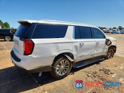 Trzecie zdjęcie samochodu z tyłu: 2023 GMC YUKON XL K1500 SLT VIN:1GKS2GKD2PR157485 - miniatura